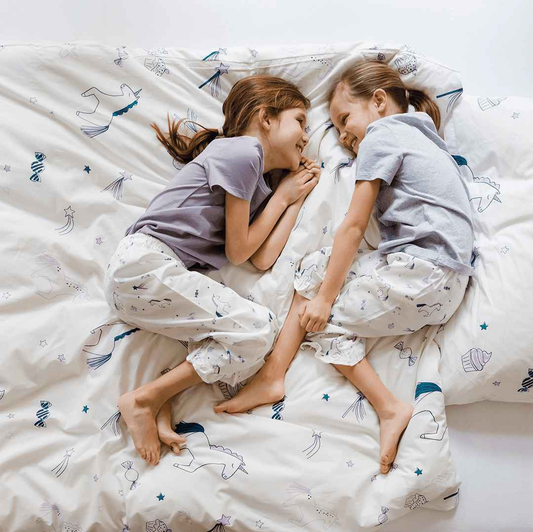 Kinderbettwäsche Einhorn 100x135 + 60x40cm - KATHA covers