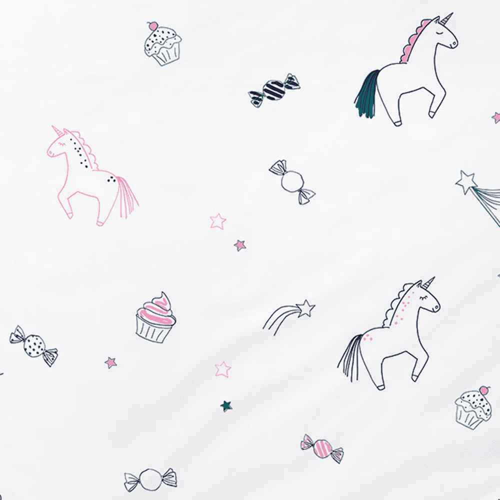 Bio-Baumwollstoff Einhorn Pink - KATHA covers