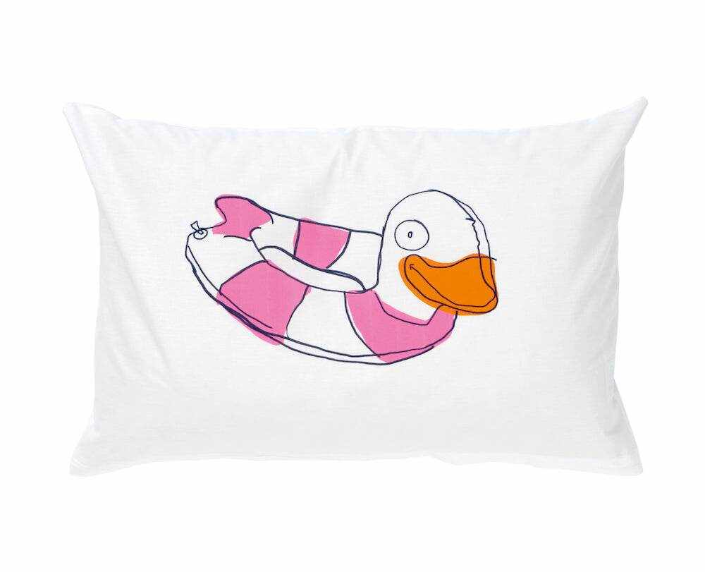 Kissenbezug Darling Duck Pink 60x40cm - KATHA covers