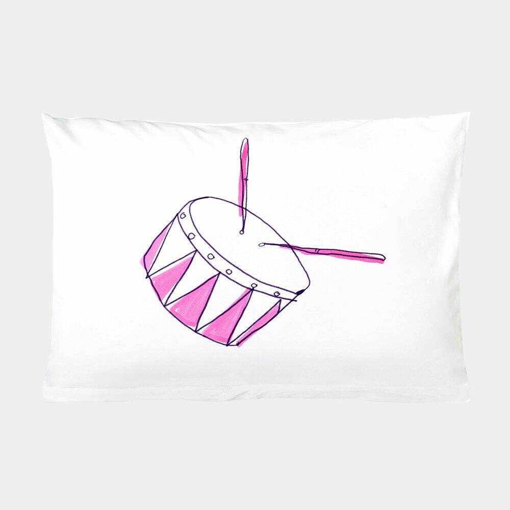 Kissenbezug Dreamy Drum Pink 60x40cm - KATHA covers