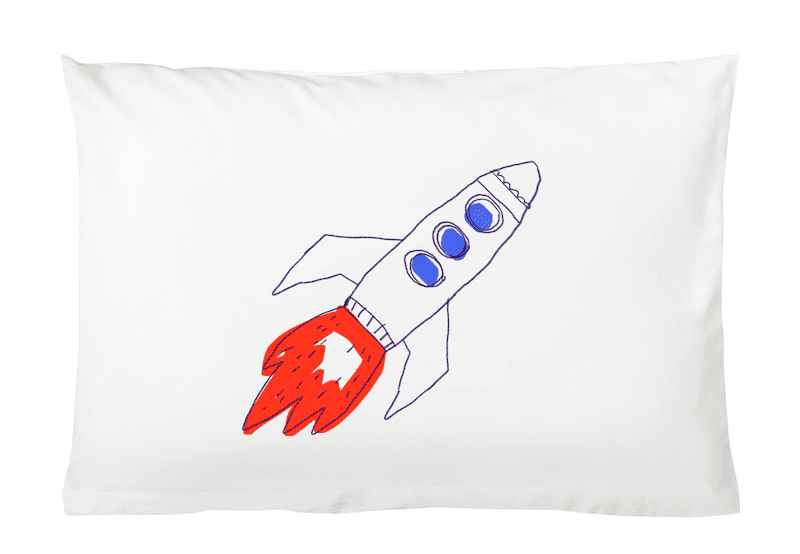 Kissenbezug Ready Rocket Rot 60x40cm - KATHA covers