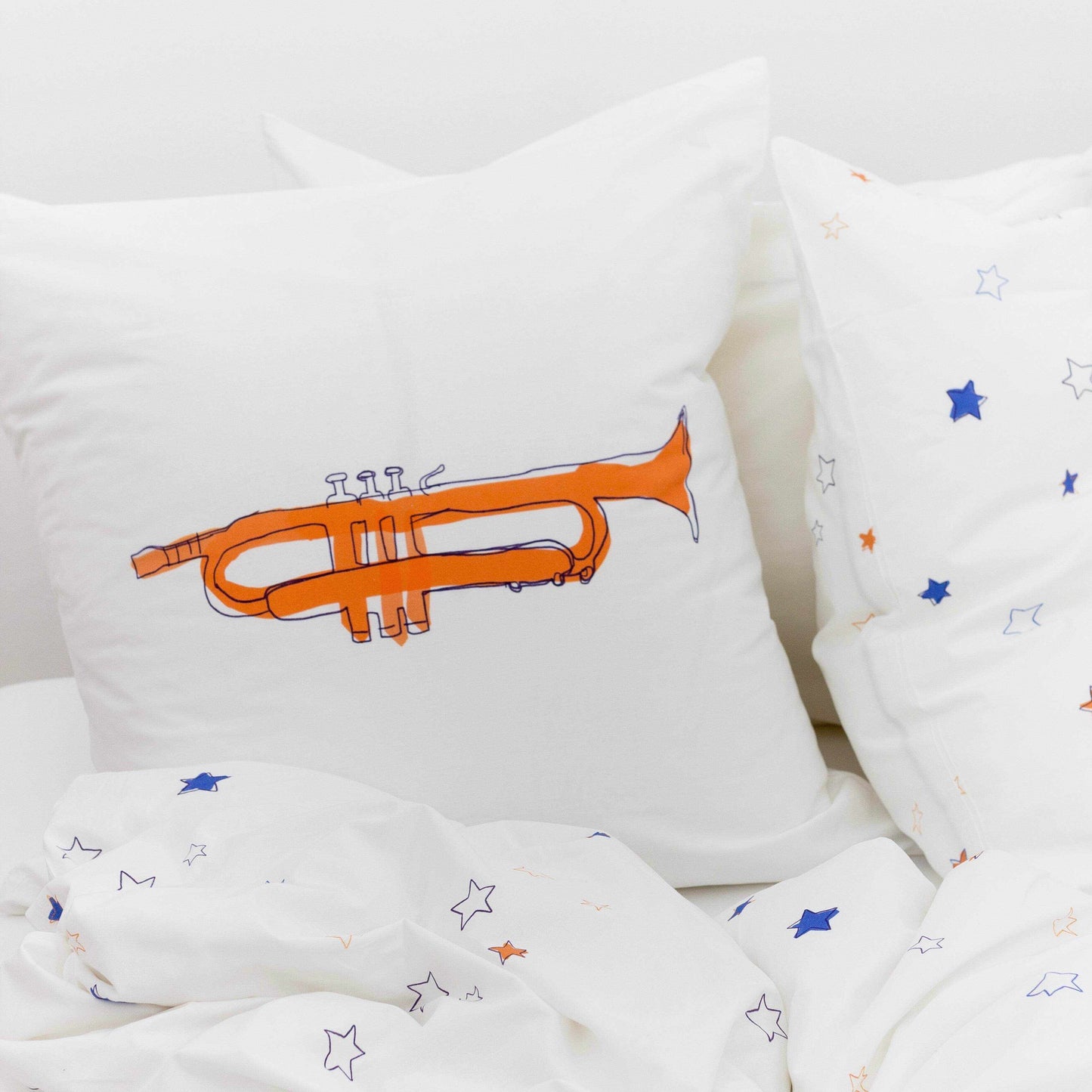 Kissenbezug Tiny Trumpet 80x80cm - KATHA covers