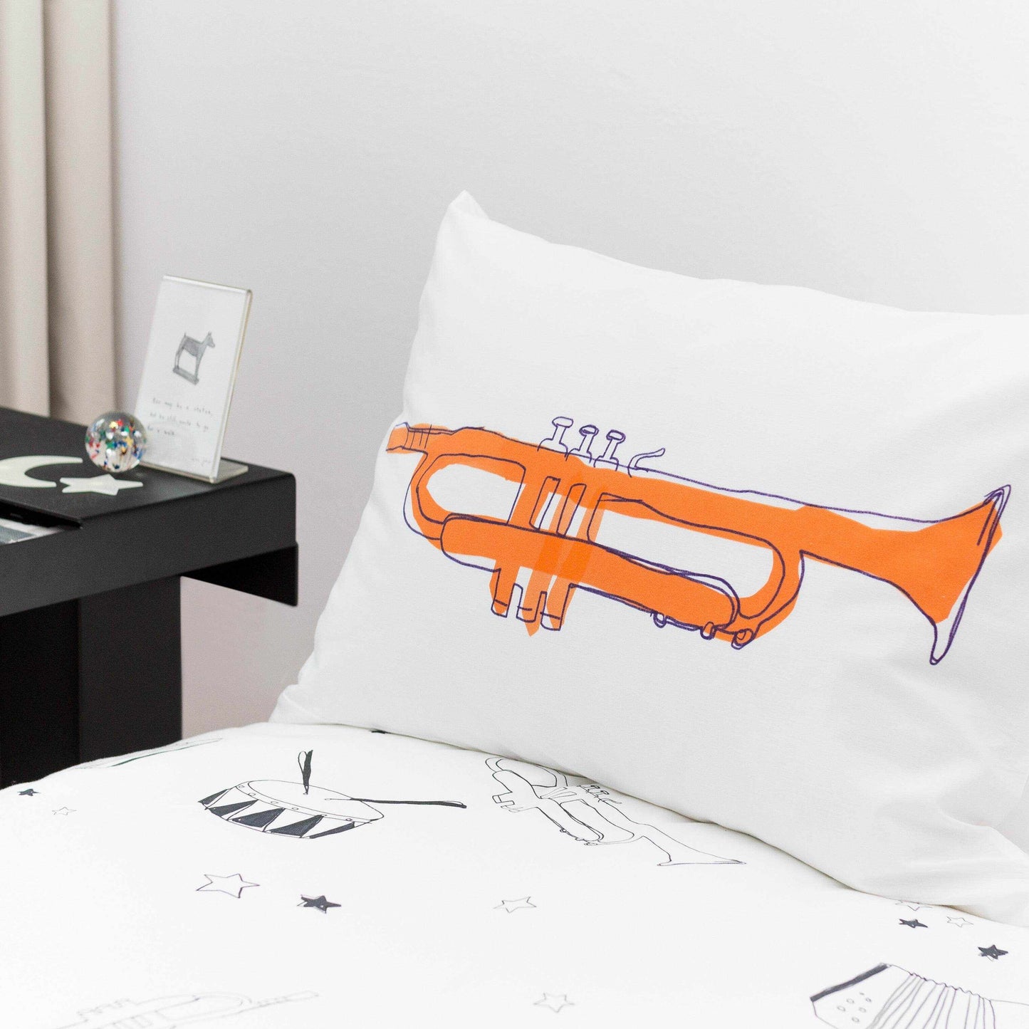 Kissenbezug Tiny Trumpet Orange 60x40cm - KATHA covers
