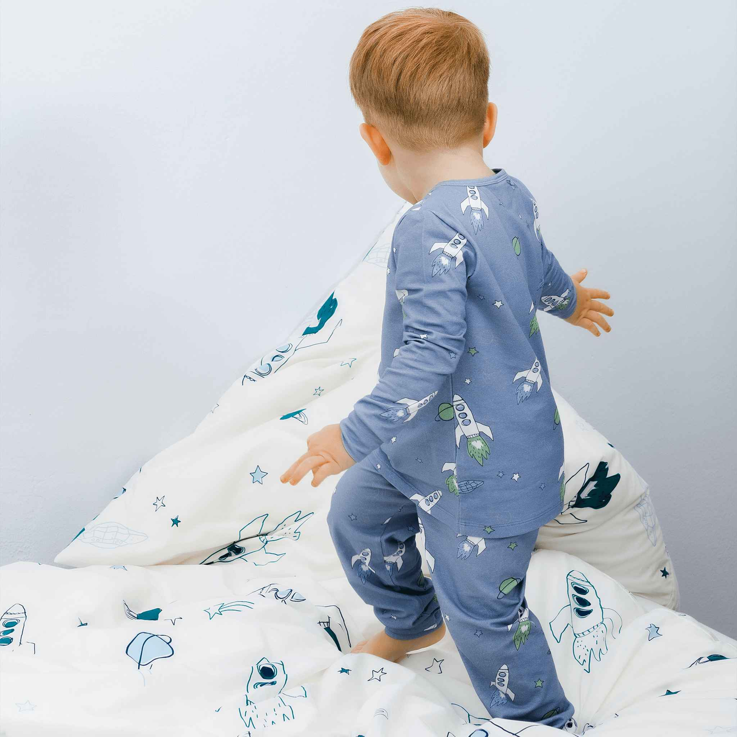 Kinder Schlafanzug Rakete - KATHA covers