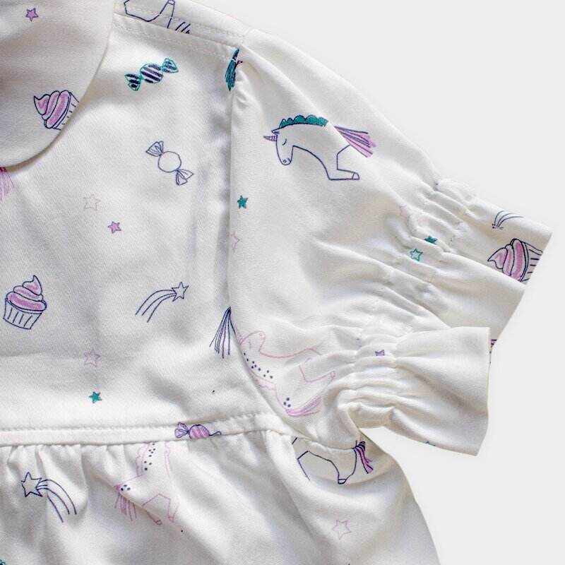 Kinder Pyjama Phoebe Einhorn - KATHA covers