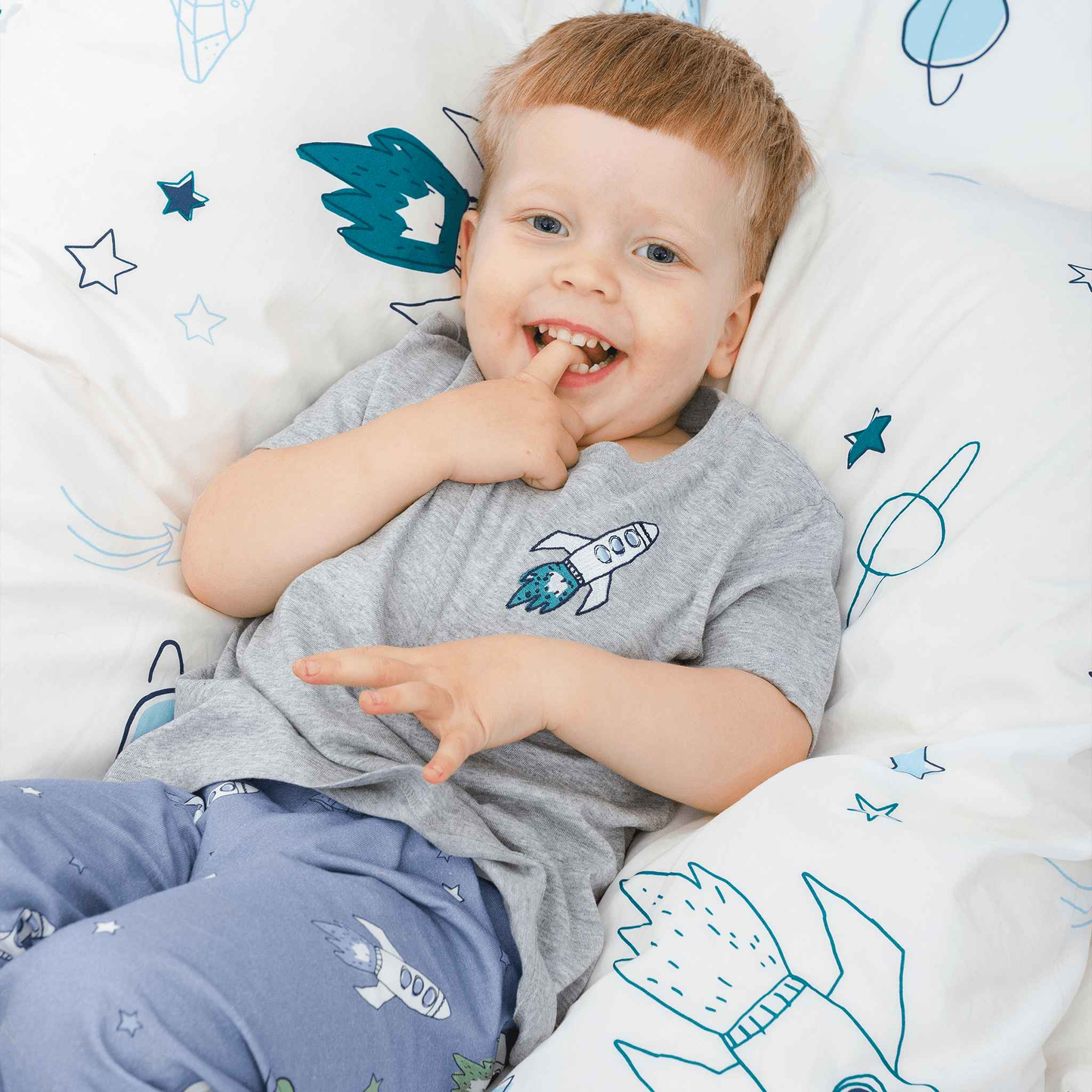 Kinder Schlafshirt Rakete - KATHA covers