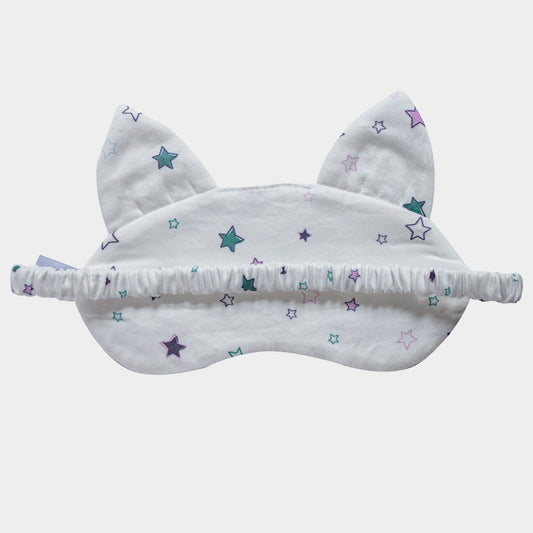 Kinderschlafmaske Schlafohr Sterne Pink - KATHA covers