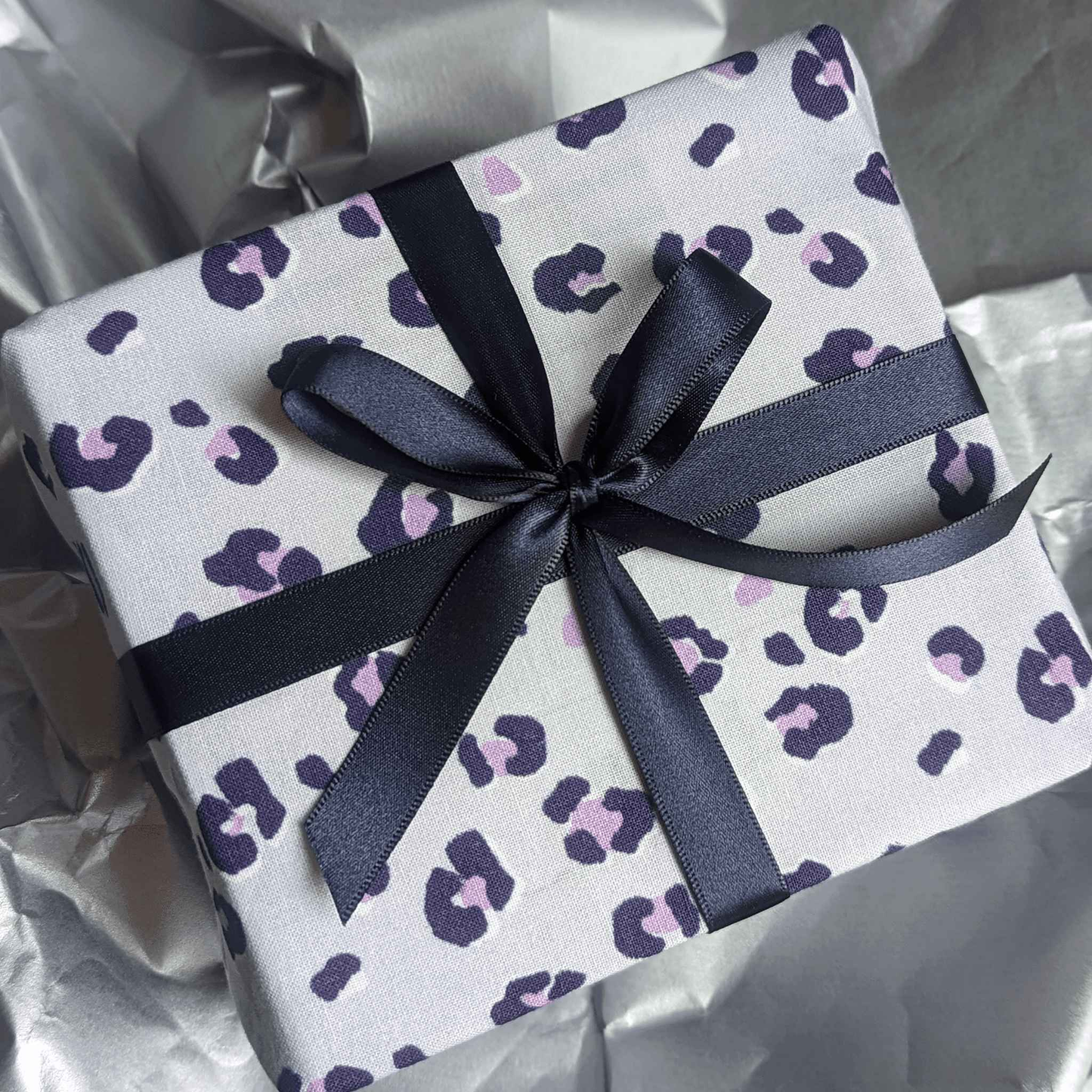 geschenktuch-set greta leo lila - 6