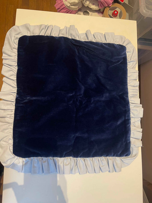 Kissenbezug Blau/Blau 40x40cm
