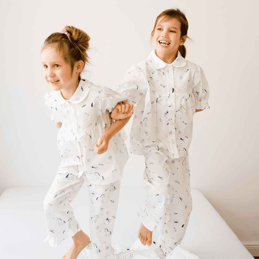Kinder Pyjama Phoebe Einhorn - KATHA covers
